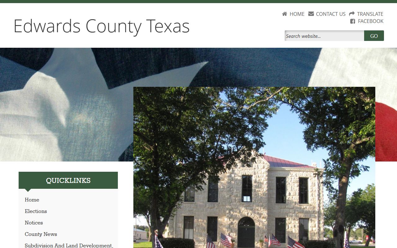 Edwards County official website for police blotter records