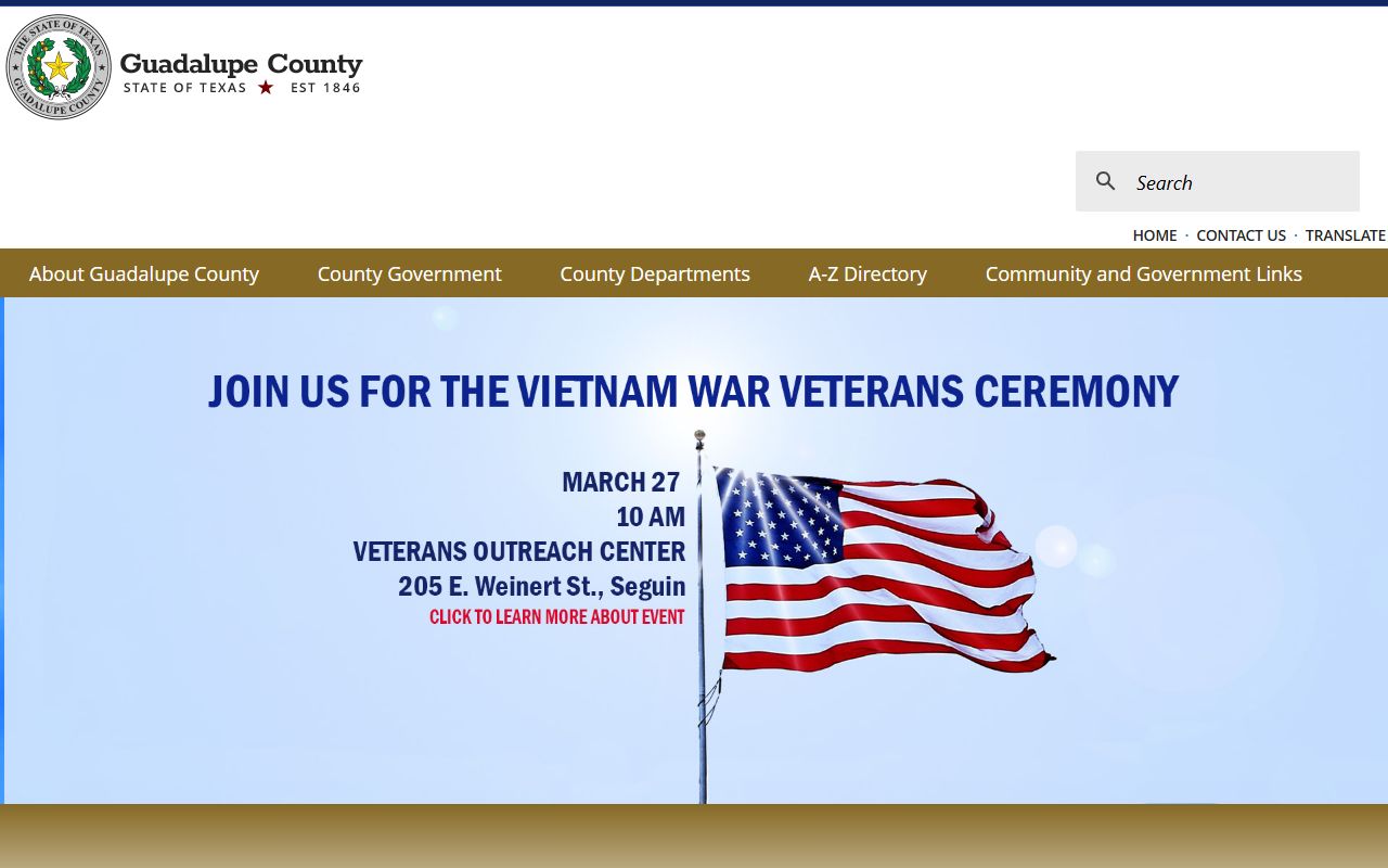 Guadalupe County official website for police blotter records