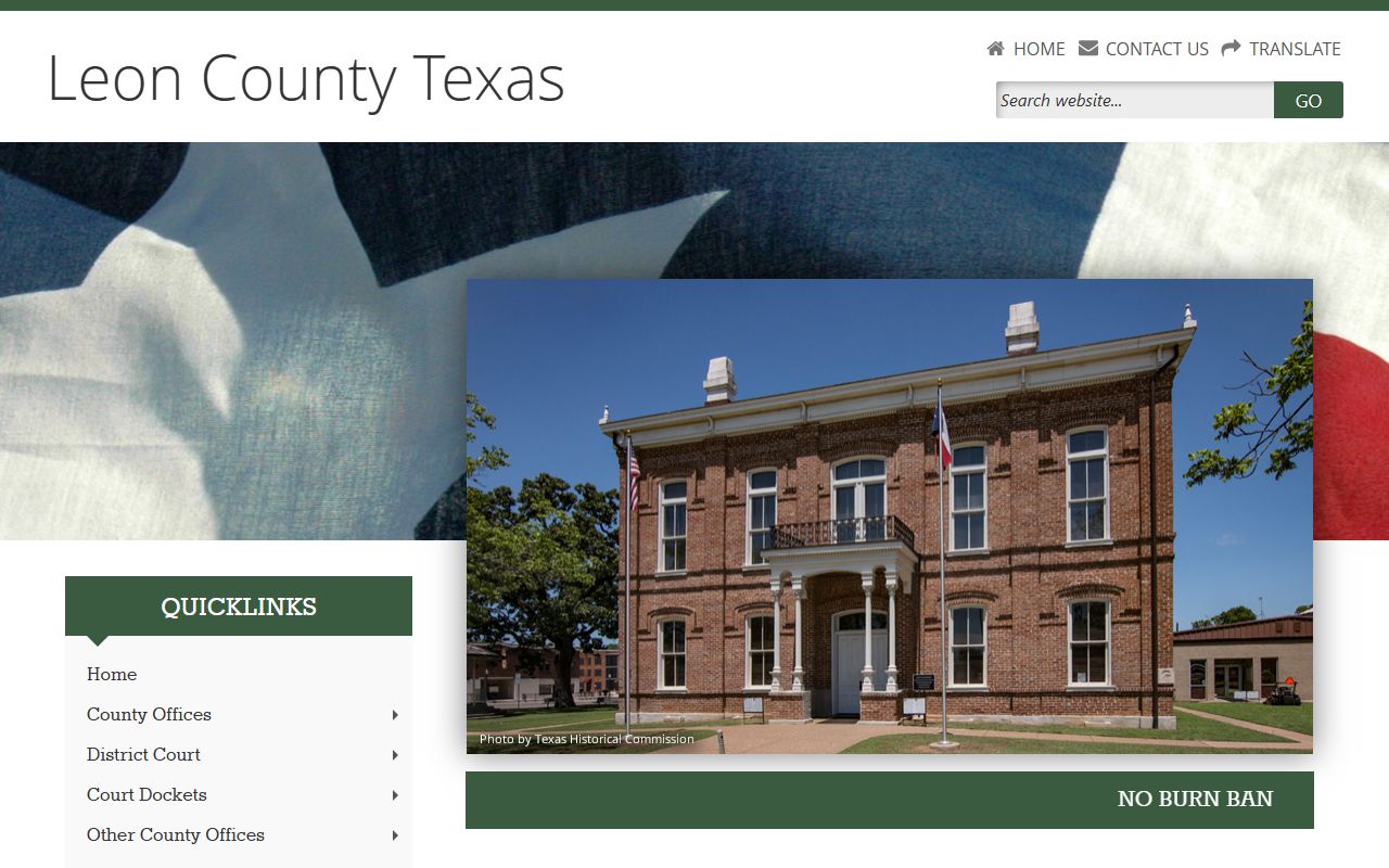 Leon County official website for police blotter records